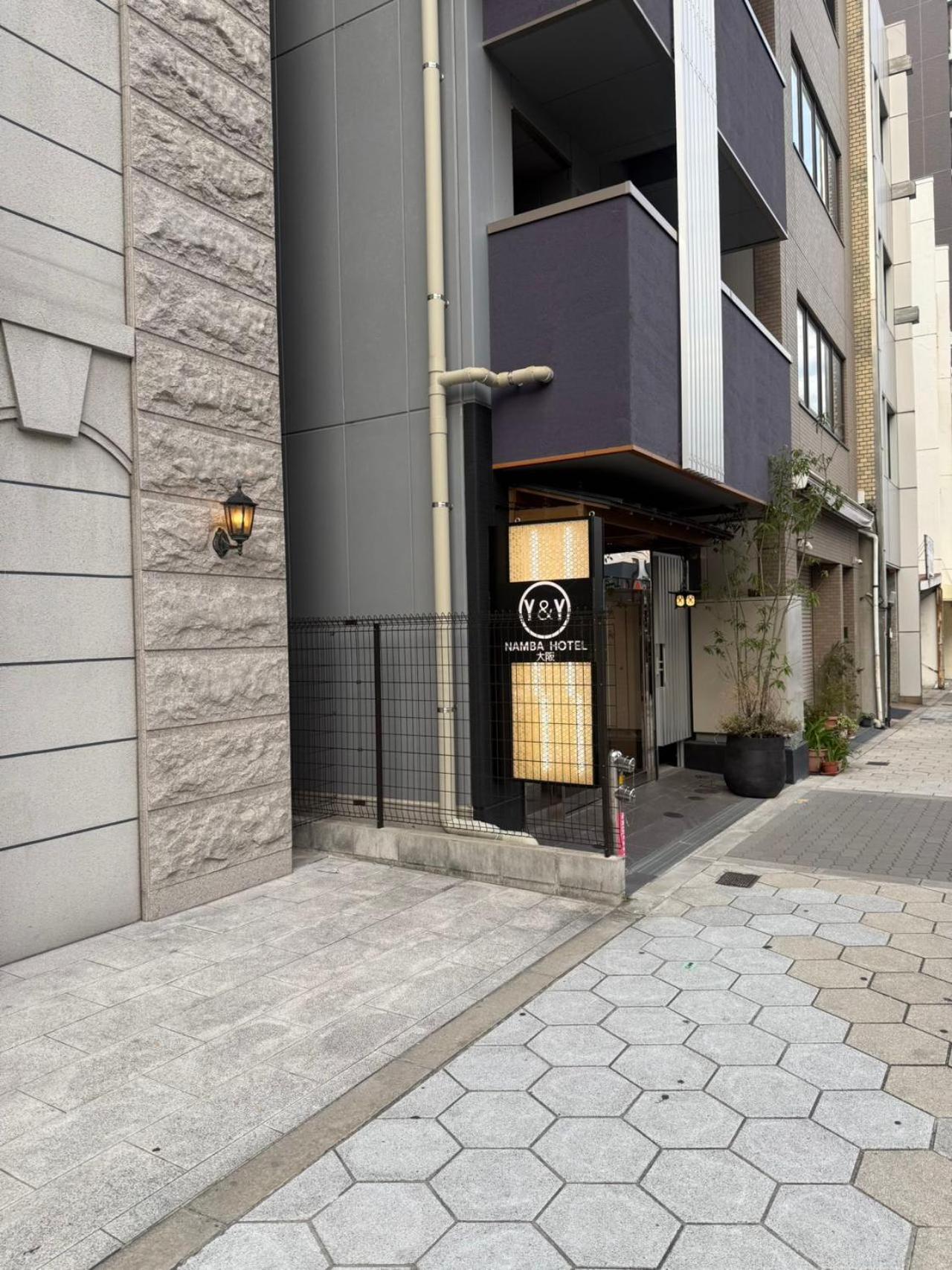 Y&Y Namba Hotel Ōsaka Exterior foto