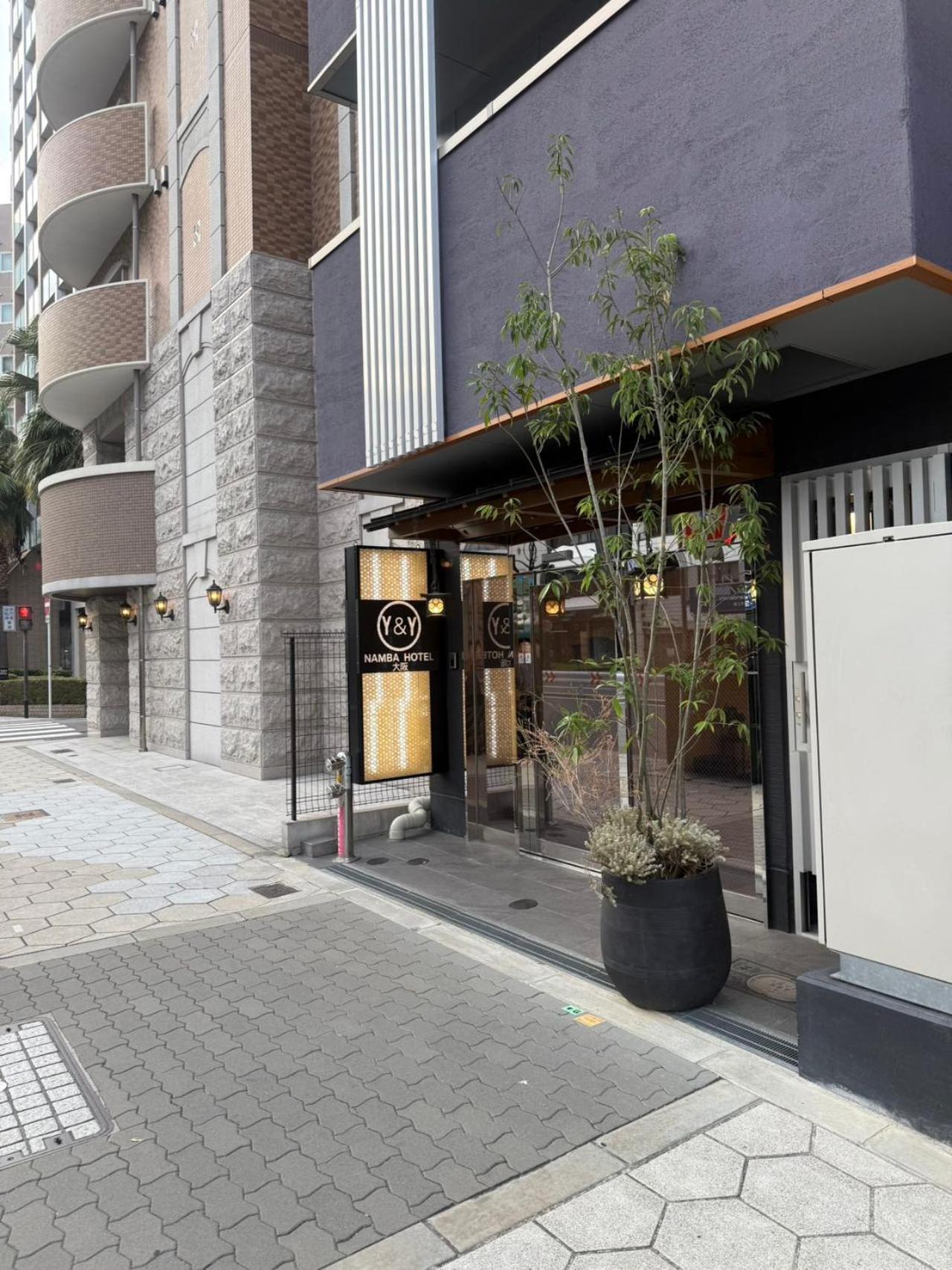 Y&Y Namba Hotel Ōsaka Exterior foto
